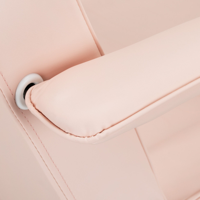 Hydraulic cosmetic chair Basic 210 pink