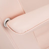 Hydraulic cosmetic chair Basic 210 pink