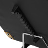Cosmetic chair 557G with cuvettes black