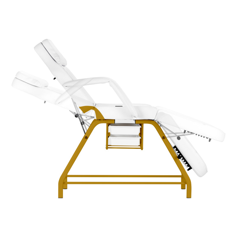 Cosmetic chair 557G with cuvettes white