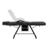 Sillon cosmetic chair with cuvettes black