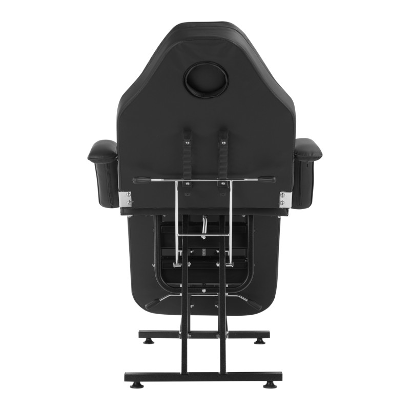 Sillon cosmetic chair with cuvettes black