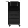 Gabbiano hairdresser's helper with UV sterilizer 68UV black