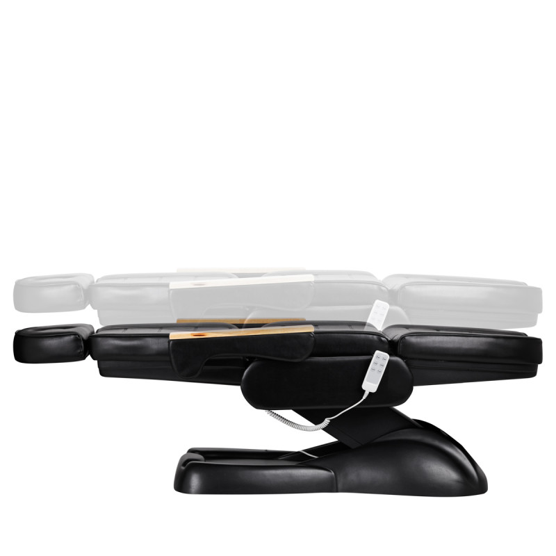 Electric cosmetic chair SILLON Lux 273b + stool 304 black