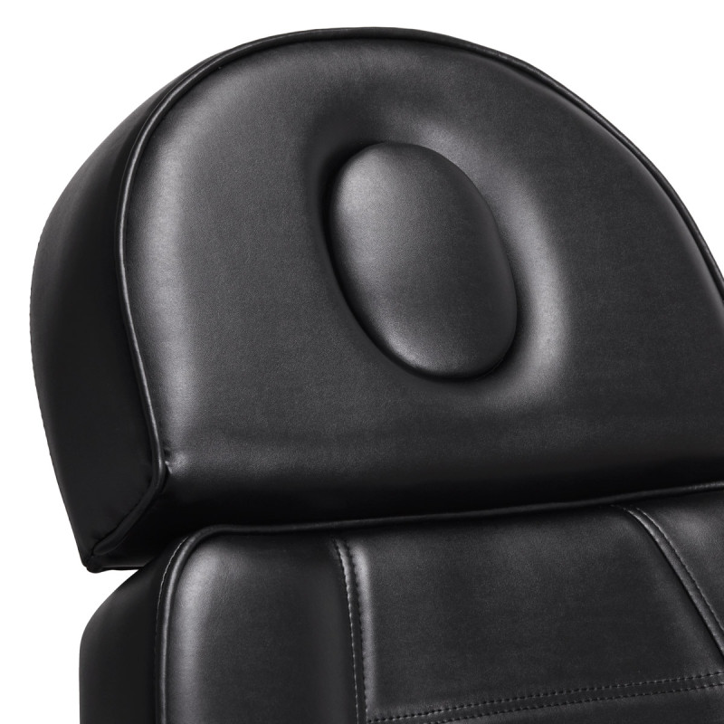 Electric cosmetic chair SILLON Lux 273b + stool 304 black