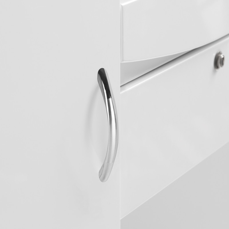 Gabbiano Reception Desk G26B White