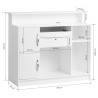 Gabbiano Reception Desk G26B White