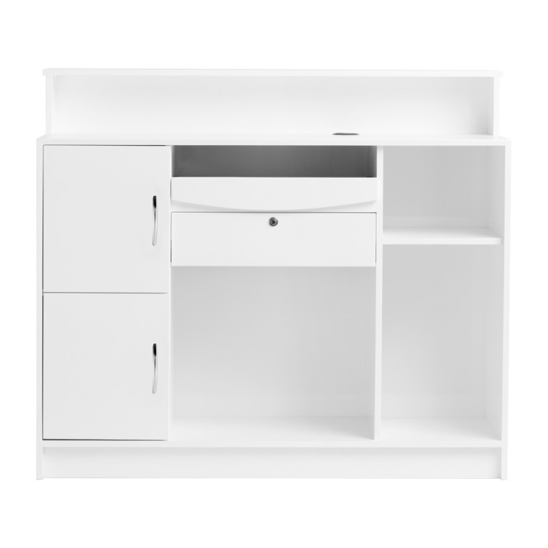Gabbiano Reception Desk G26W White