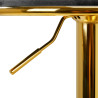 4Rico Bar Hocker QS-B313a gray velvet