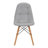 4Rico Cosmetic chair QS-185 gray