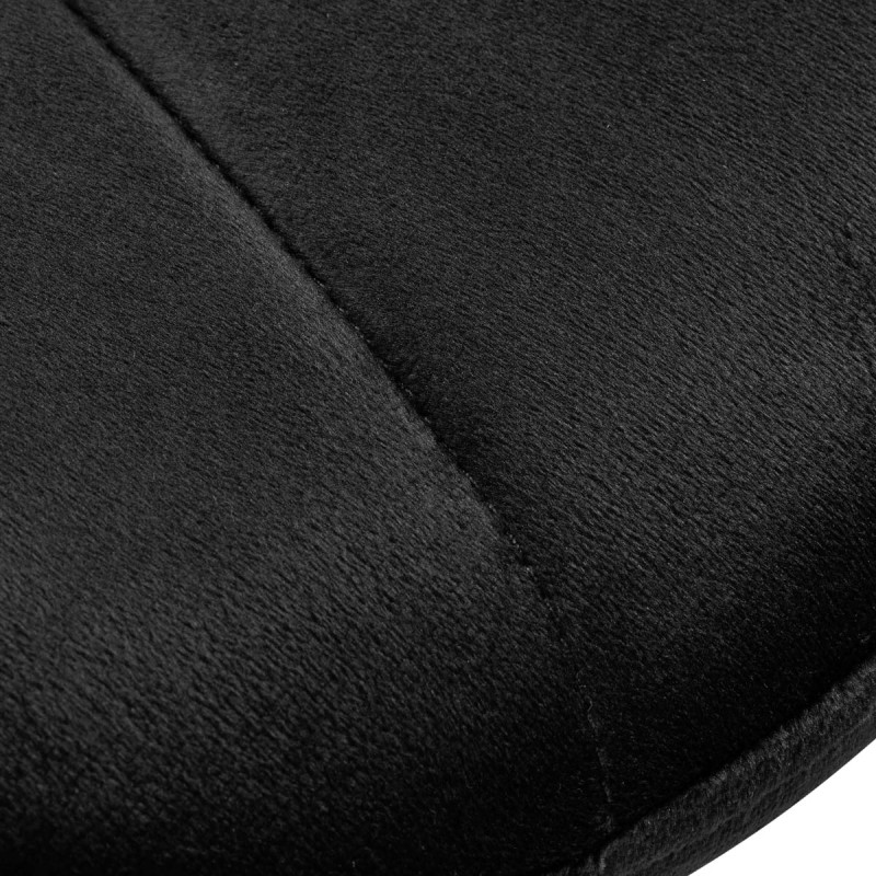 4Rico Cosmetic chair QS-186 black velvet
