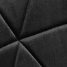 4Rico Cosmetic chair QS-186 black velvet