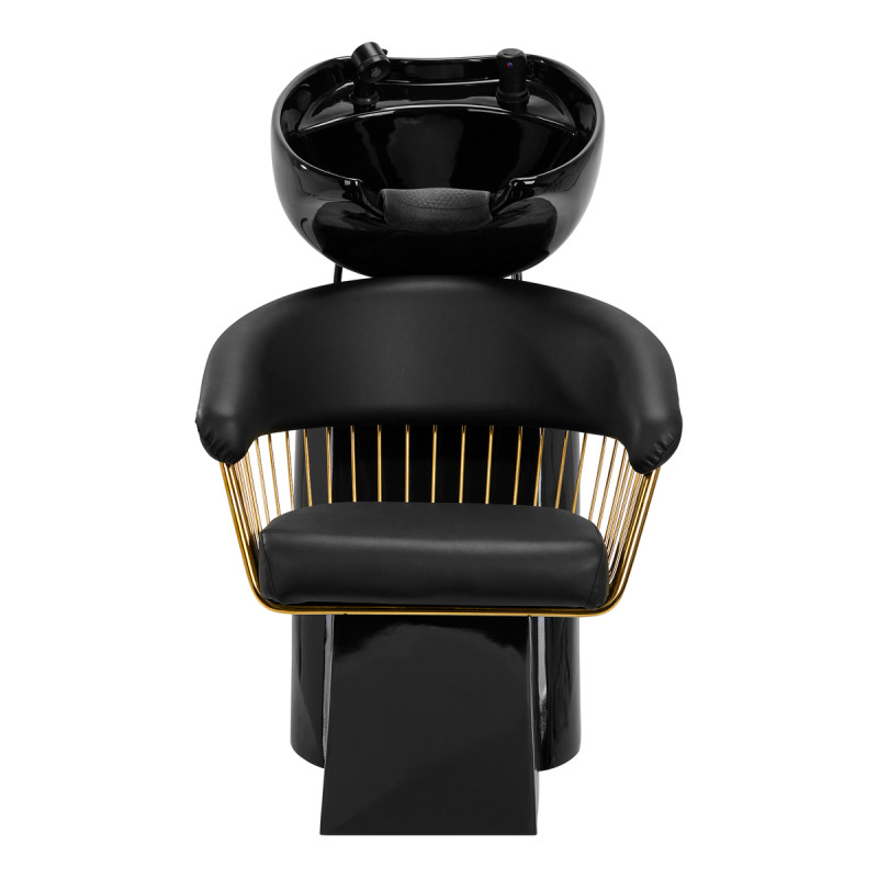 Gabbiano hairdressing wash unit Lille-M gold black