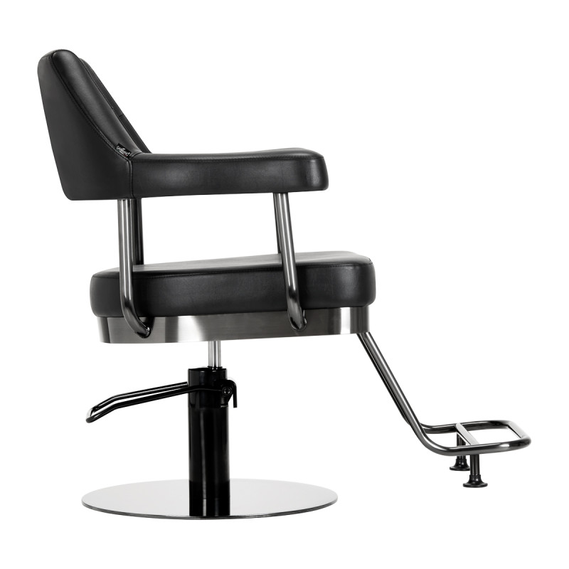Gabbiano hairdressing chair Granda black