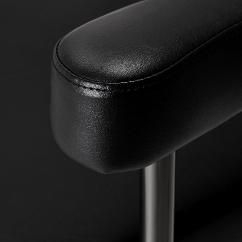Gabbiano hairdressing chair Granda black