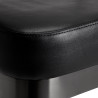 Gabbiano hairdressing chair Granda black