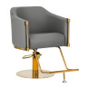 Hairdressing chair Burgos Gold Gray