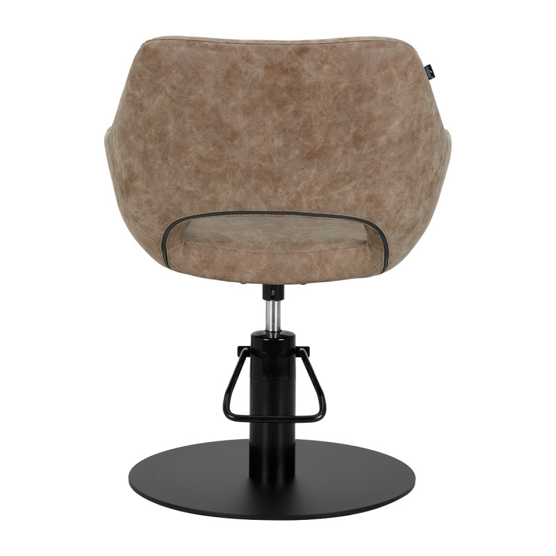 Hairdressing chair Gabbiano Sevilla old Brown