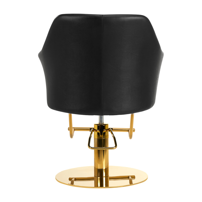 Hairdressing chair Gabbiano Marbella Black