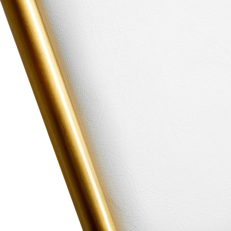 Hairdressing chair Gabbiano Linz NQ Gold White
