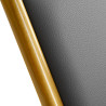 Hairdressing chair Gabbiano Linz NQ Gold Gray