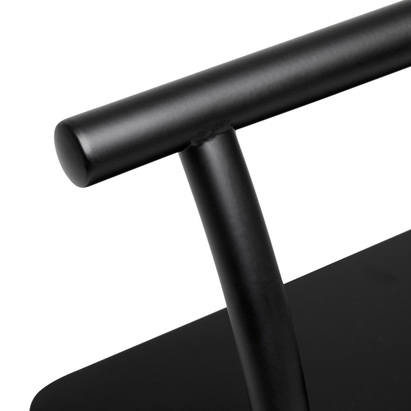 Hairdressing footstool L005S black