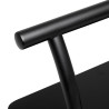 Hairdressing footstool L005S black