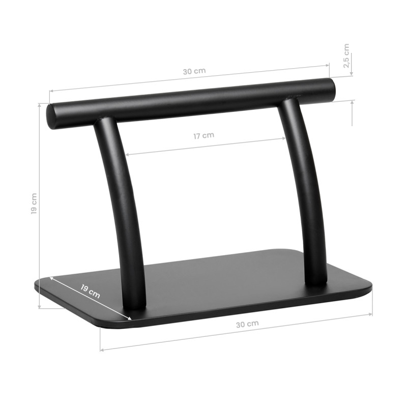 Hairdressing footstool L005S black