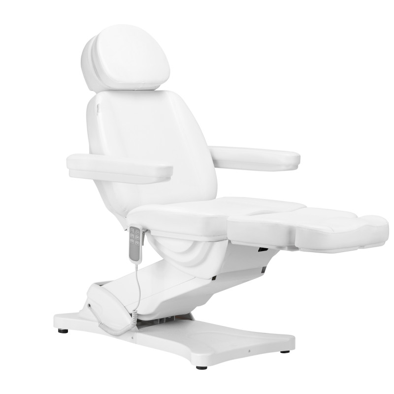 Electric cosmetic chair SILLON CLASSIC 3 motors white