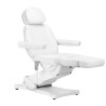 Electric cosmetic chair SILLON CLASSIC 3 motors white