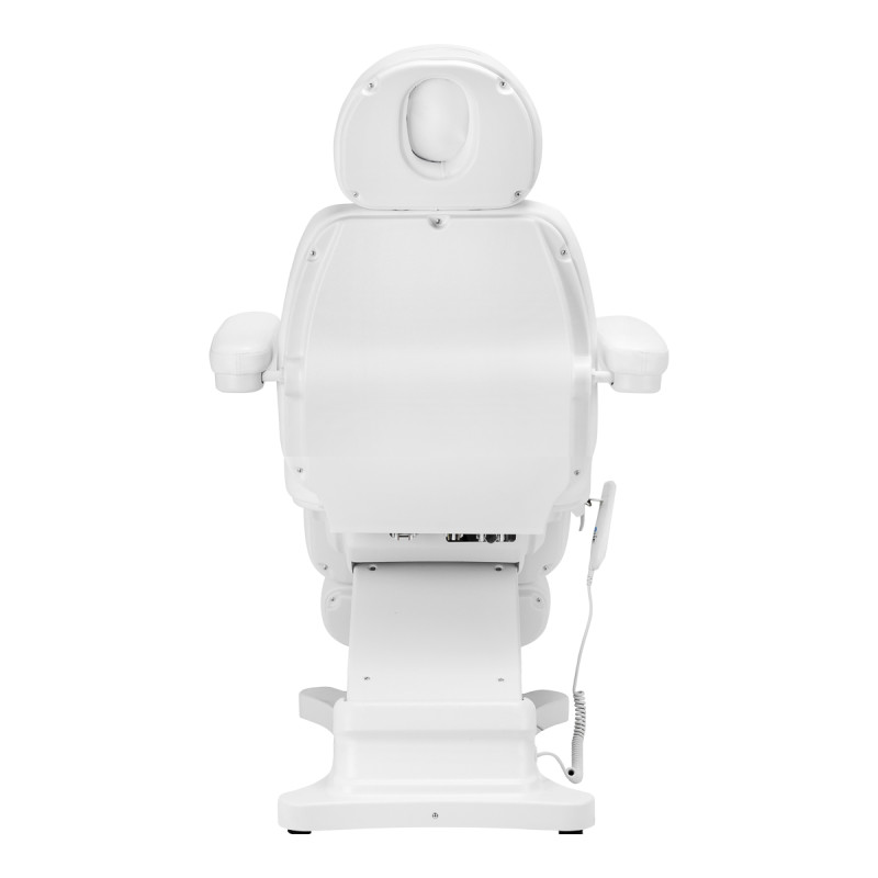 Electric cosmetic chair SILLON CLASSIC 3 motors white