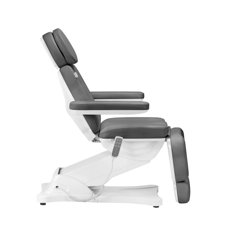 Electric cosmetic chair SILLON CLASSIC 3 motors gray