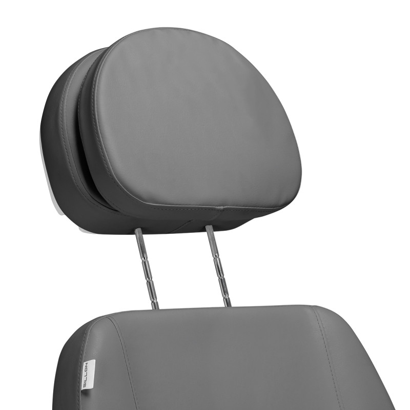 Electric cosmetic chair SILLON CLASSIC 3 motors gray