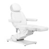 Electric cosmetic chair SILLON CLASSIC 4 motors with cradle white
