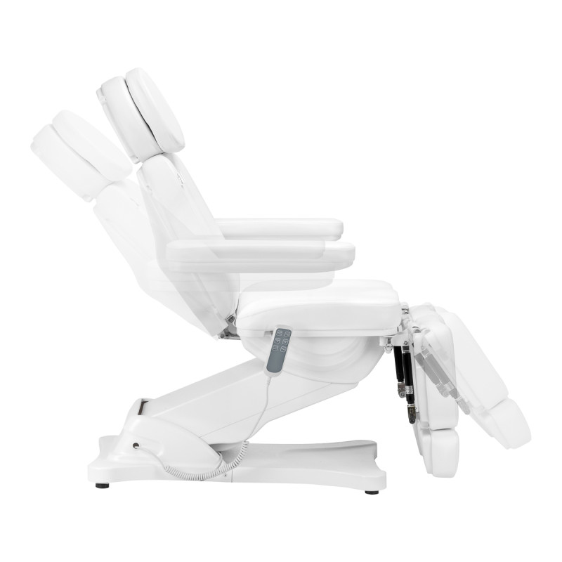 Electric cosmetic chair SILLON CLASSIC 3 motors with pedi cradle white