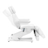 Electric cosmetic chair SILLON CLASSIC 3 motors with pedi cradle white