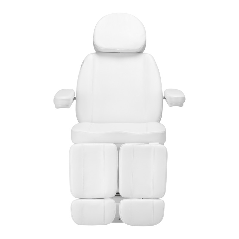 Electric cosmetic chair SILLON CLASSIC 3 motors with pedi cradle white