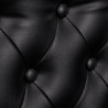 Gabbiano Berlin hairdressing chair, black and gold