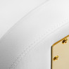 Cosmetic stool AM-304G white