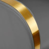Gabbiano hairdressing wash unit Malaga gold gray