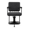 Gabbiano Katania Loft Old Leather hairdressing chair black