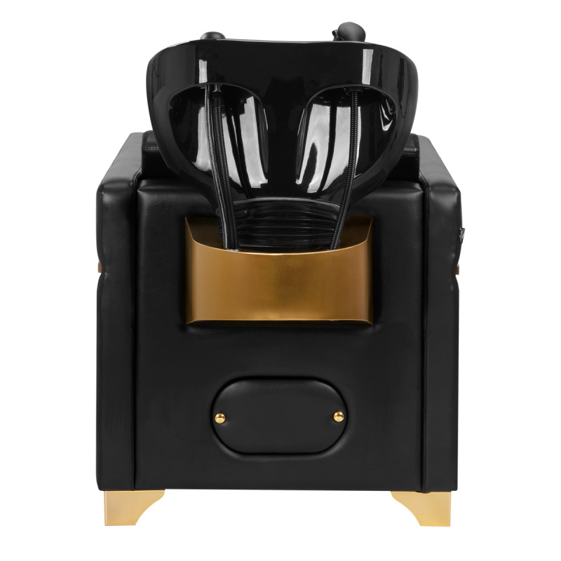 Hairdressing wash unit Toledo black
