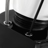 Gabbiano hairdressing wash unit ZA31 black
