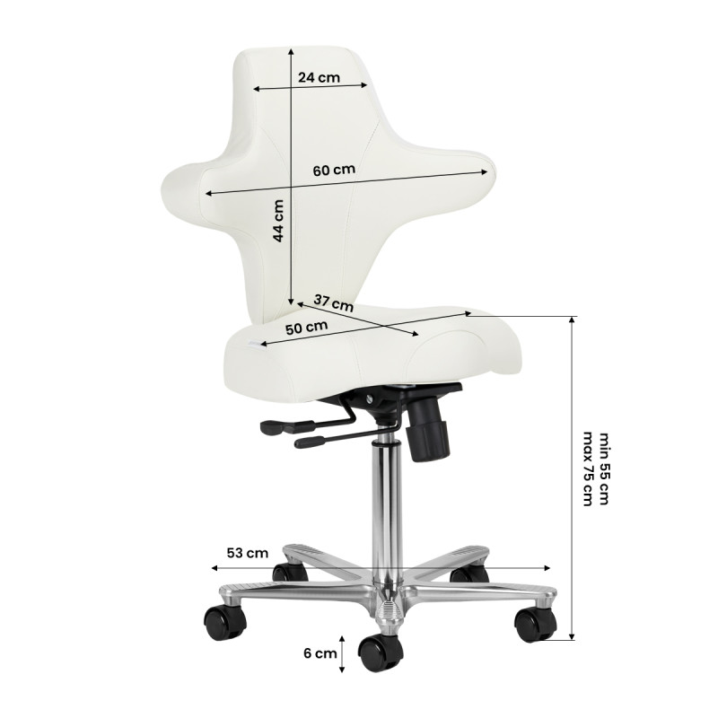 Azzurro Special 152 beauty chair white