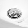 Gabbiano hairdressing wash unit Berlin gold white