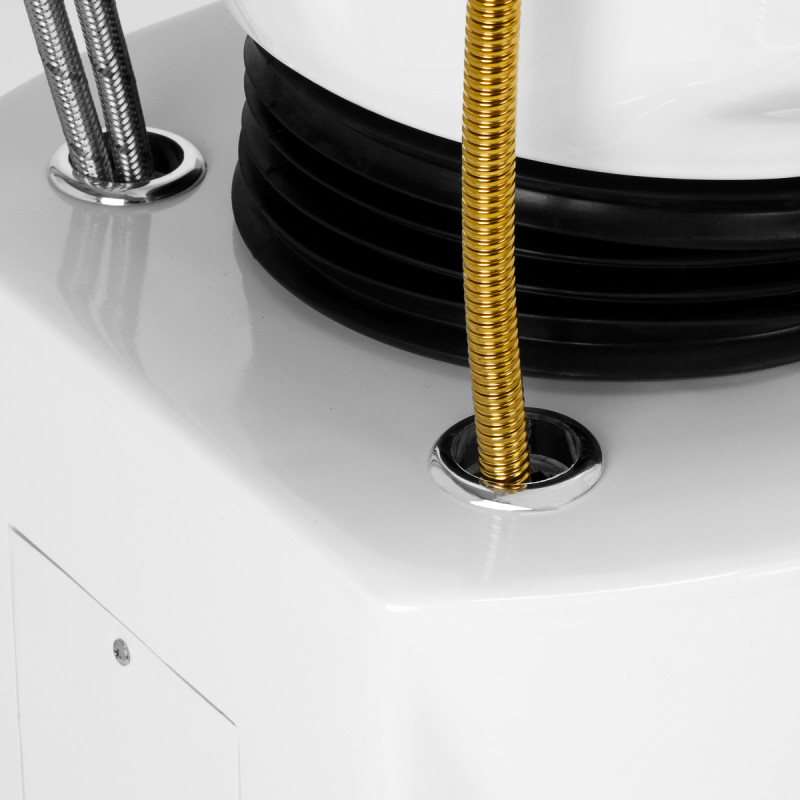 Gabbiano hairdressing wash unit Berlin gold white