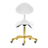 Giovanni cosmetic stool 1004 gold white