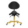 Giovanni cosmetic stool 1004 gold black