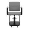 Gabbiano Porto-BM hairdressing chair black gray