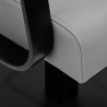 Gabbiano Porto-BM hairdressing chair black gray